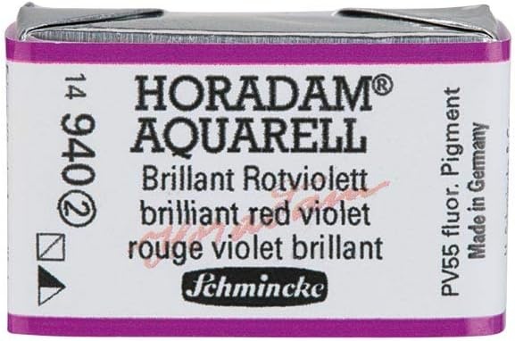 Schmincke – HORADAM® AQUARELL – finest artists’ watercolours, vanadium yellow – 15 ml(Red)