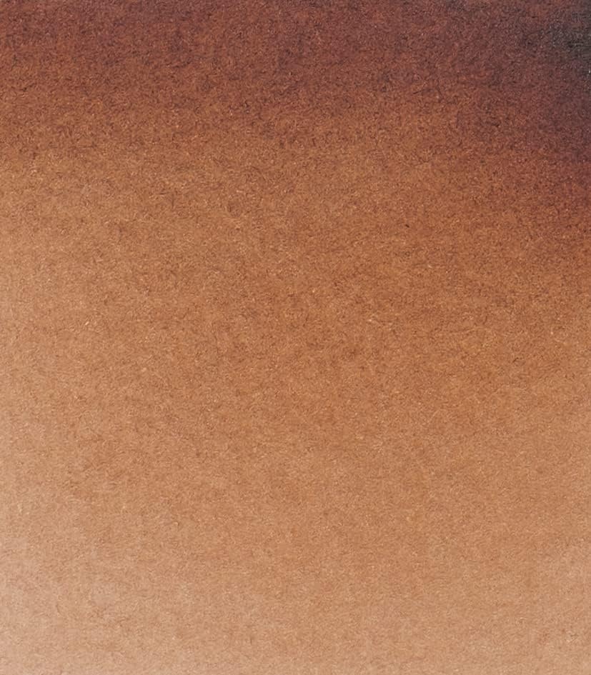 Schmincke – HORADAM® AQUARELL – Finest Artists’ Watercolors, 356 Rose Madder, 14 356 044, 1/2 pan(671 Transparent Umber)