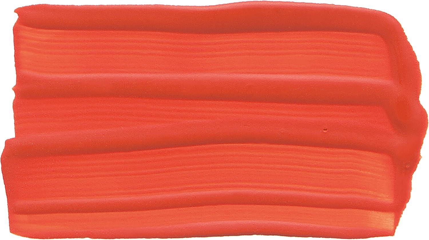Schmincke – College® Acrylic, Red orange in 75 ml tube, 33250013, Acrylic paint with artist pigments in high concentration, opaque and glazing, lightfast, silk matt