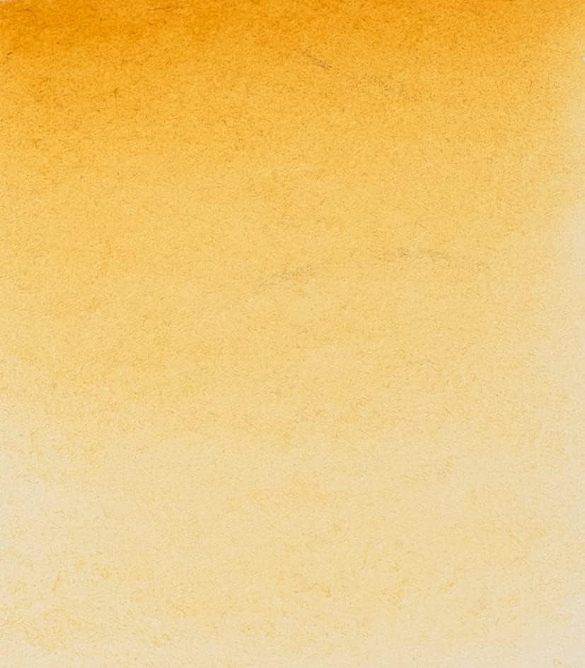 Schmincke – HORADAM® AQUARELL – Finest Artists’ Watercolors, 356 Rose Madder, 14 356 044, 1/2 pan(656 Yellow Raw Ochre)