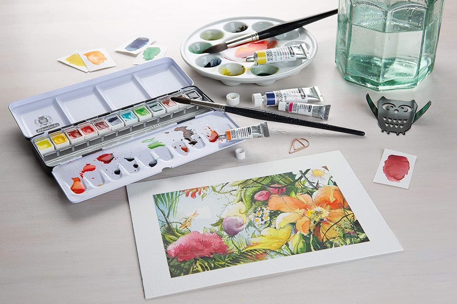 Schmincke – HORADAM® AQUARELL – finest artists’ watercolours, vanadium yellow – 15 ml(211 chromium yellow hue lemon)