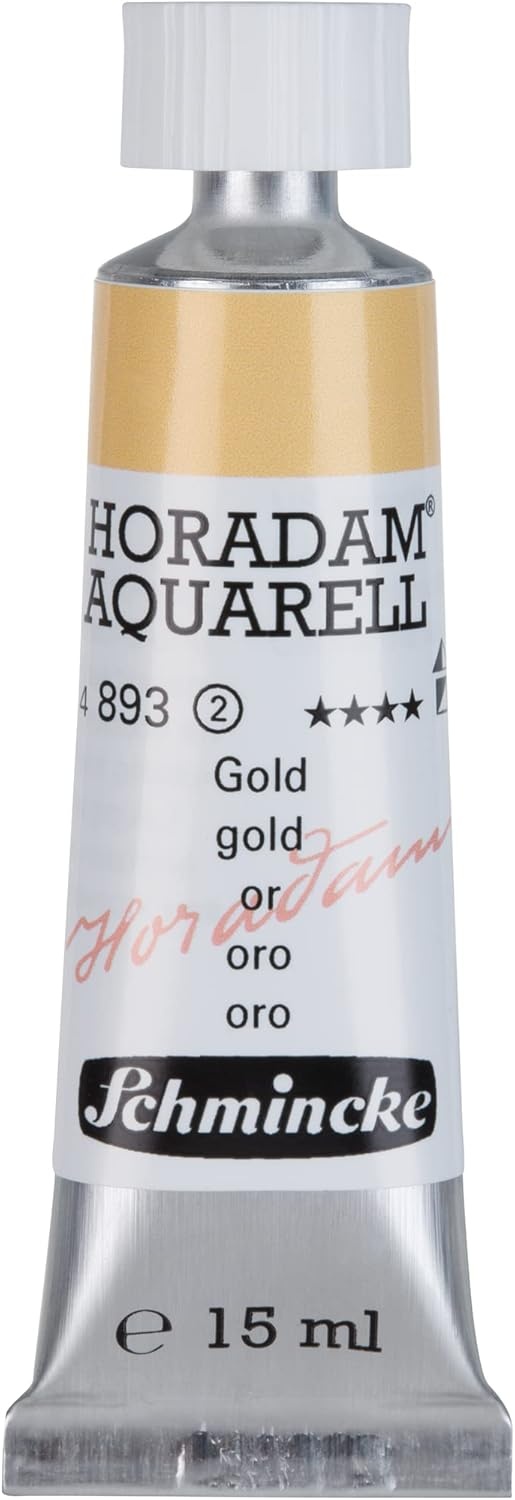 Schmincke – HORADAM® AQUARELL – finest artists’ watercolours, vanadium yellow – 15 ml(893 gold)