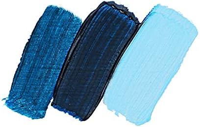 Schmincke – College Oil, Prussian blue in 200 ml tube, 31440015, Artists’ oil colors, proven artists’ pigments and natural vegetable oils, good lightfastness