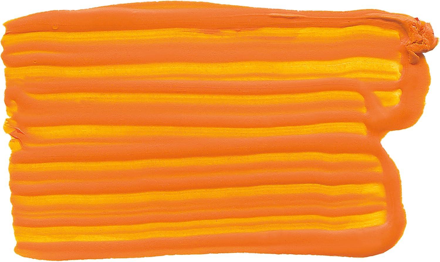 Schmincke – College® Acrylic, Orange in 75 ml tube, 33240013, Acrylic paint with artist pigments in high concentration, opaque and glazing, lightfast, silk matt