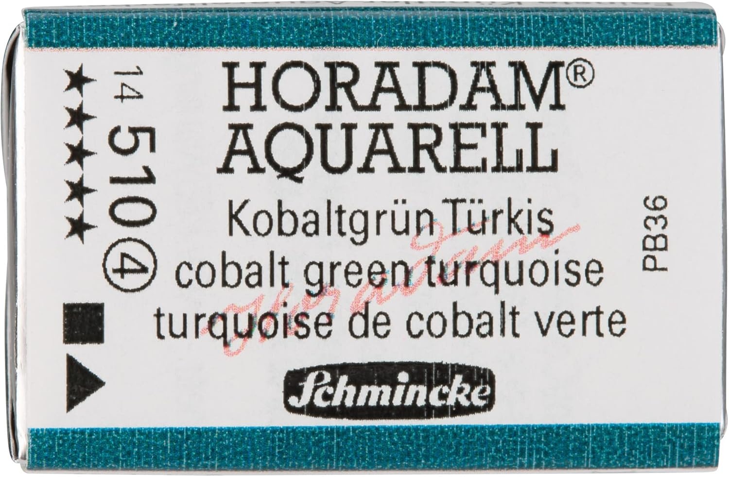 Schmincke – HORADAM® AQUARELL – finest artists’ watercolours, vanadium yellow – 15 ml(Green)