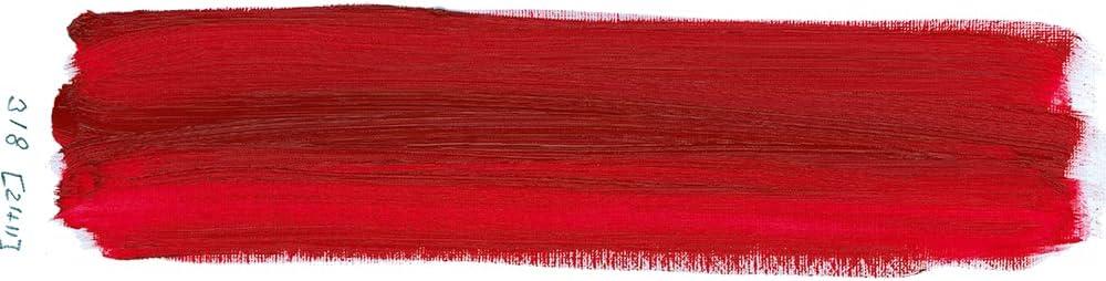 Schmincke – NORMA® Blue, 21306009, finest water-based artists’ oil colors, highly pigmented, lightfast, vegan, vermilion light, 35 ml(318 madder red)