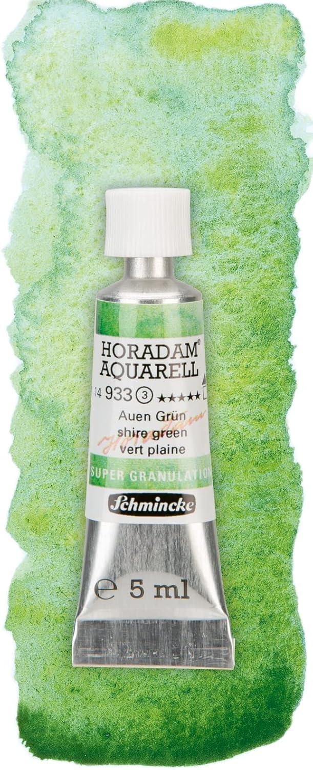 Schmincke Horadam® Aquarell, Super Granulation Trio Galaxy, 5 ml Tubes, 74 615 097, Cardboard Set, Very Strong Granulating colors, Finest, Super Granulating Watercolors(Shire)