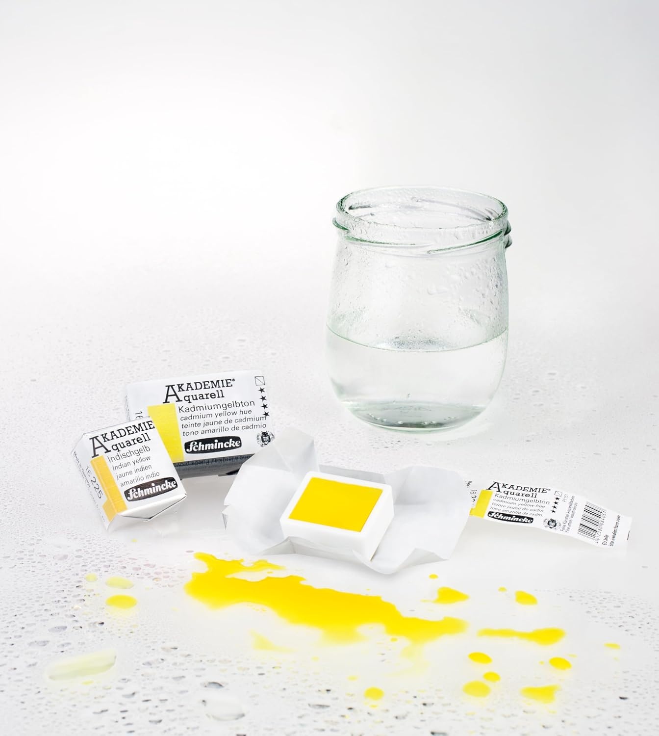 Schmincke Akademie Aquarell Watercolor Pan – Violet, Half Pan