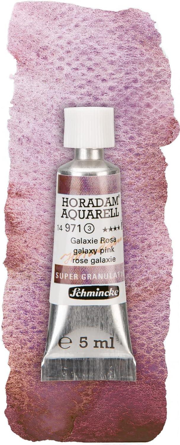 Schmincke Horadam® Aquarell, Super Granulation Trio Galaxy, 5 ml Tubes, 74 615 097, Cardboard Set, Very Strong Granulating colors, Finest, Super Granulating Watercolors(Galaxy)