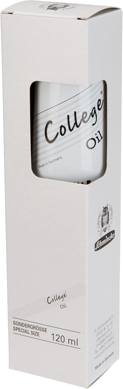 Schmincke – College Oil, Titanium White in 120 ml tube, 31100012, artist oil paints, proven artist pigments and natural plant oils, good light fastness