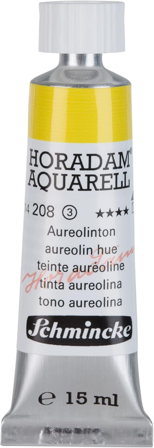 Schmincke – HORADAM® AQUARELL – finest artists’ watercolours, vanadium yellow – 15 ml(208 aureolin hue)