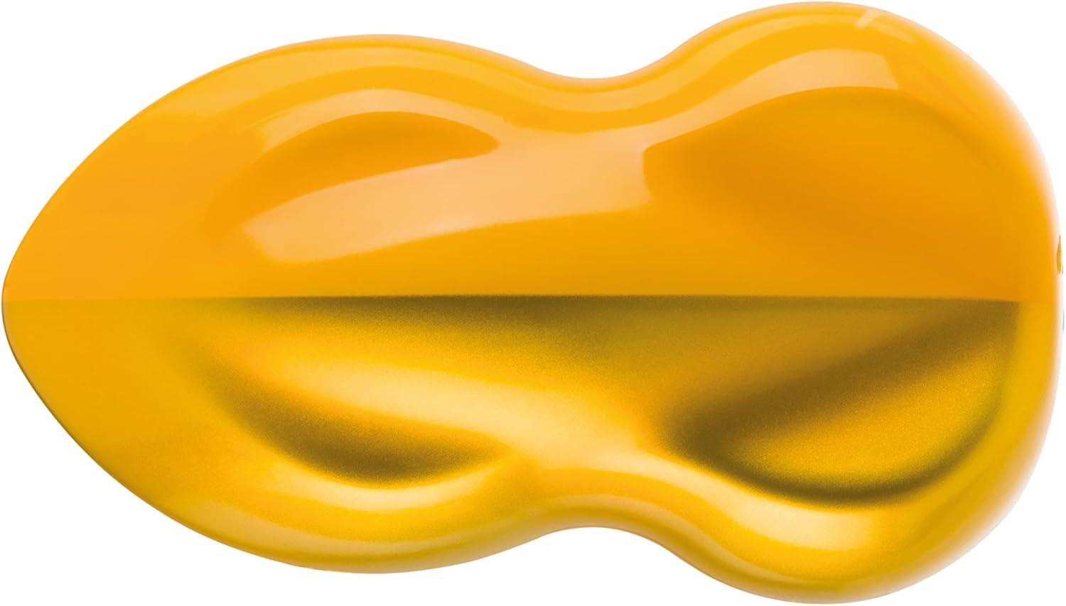 Schmincke – AERO COLOR® Professional – finest liquid, high color acrylic paint, airbrush, mixed media, acrylic ink, AERO METALLIC brill. gold – 28 ml(260 yellow-gold)