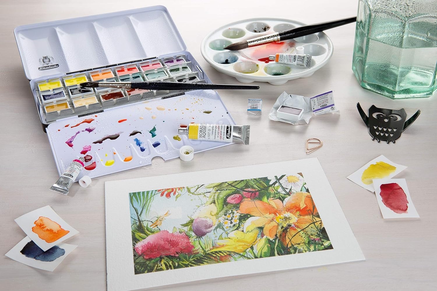 Schmincke – HORADAM® AQUARELL – finest artists’ watercolours, vanadium yellow – 15 ml(Yellow Chrome)