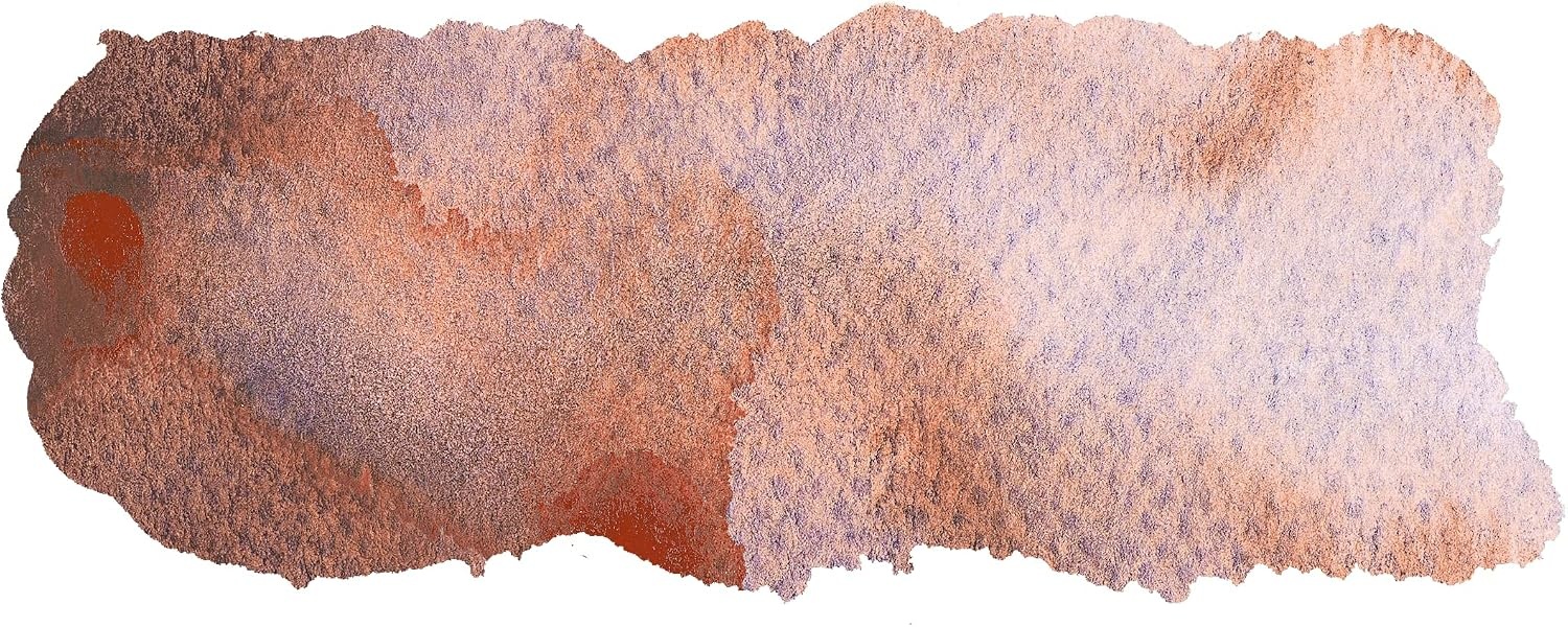 Schmincke – HORADAM® AQUARELL, Super Granulation, 14 916 044 Urban Yellow, 1/2 pans, very strong granulating colors, finest, super granulating watercolors(974 galaxy brown)