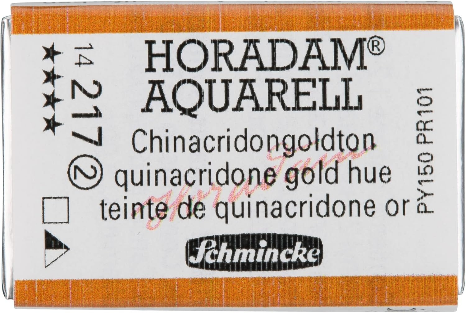 Schmincke – HORADAM® AQUARELL – finest artists’ watercolours, vanadium yellow – 15 ml(Gold)