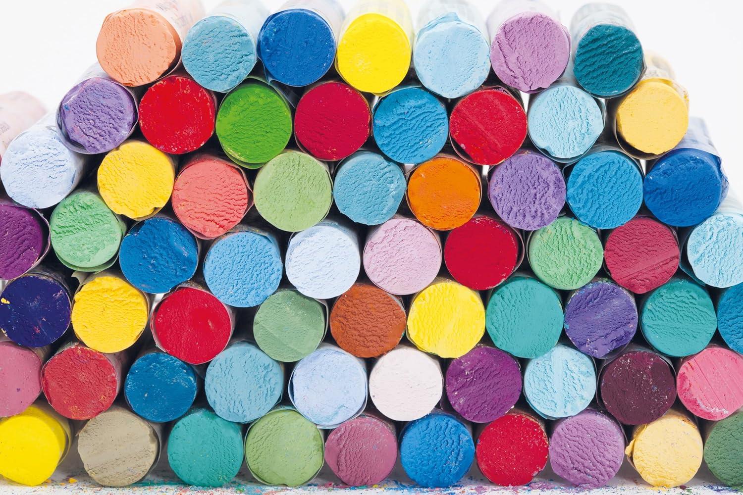Schmincke – Pastel, premium set with 200 colors, 77 200 097, wooden box with 200 pastel pencils, handmade pastels, brilliant, velvet matt, highest lightfast colors(Half Size)