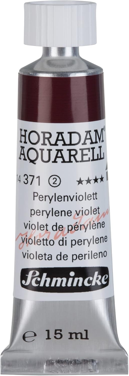 Schmincke – HORADAM® AQUARELL – finest artists’ watercolours, vanadium yellow – 15 ml(371 perylene violet)