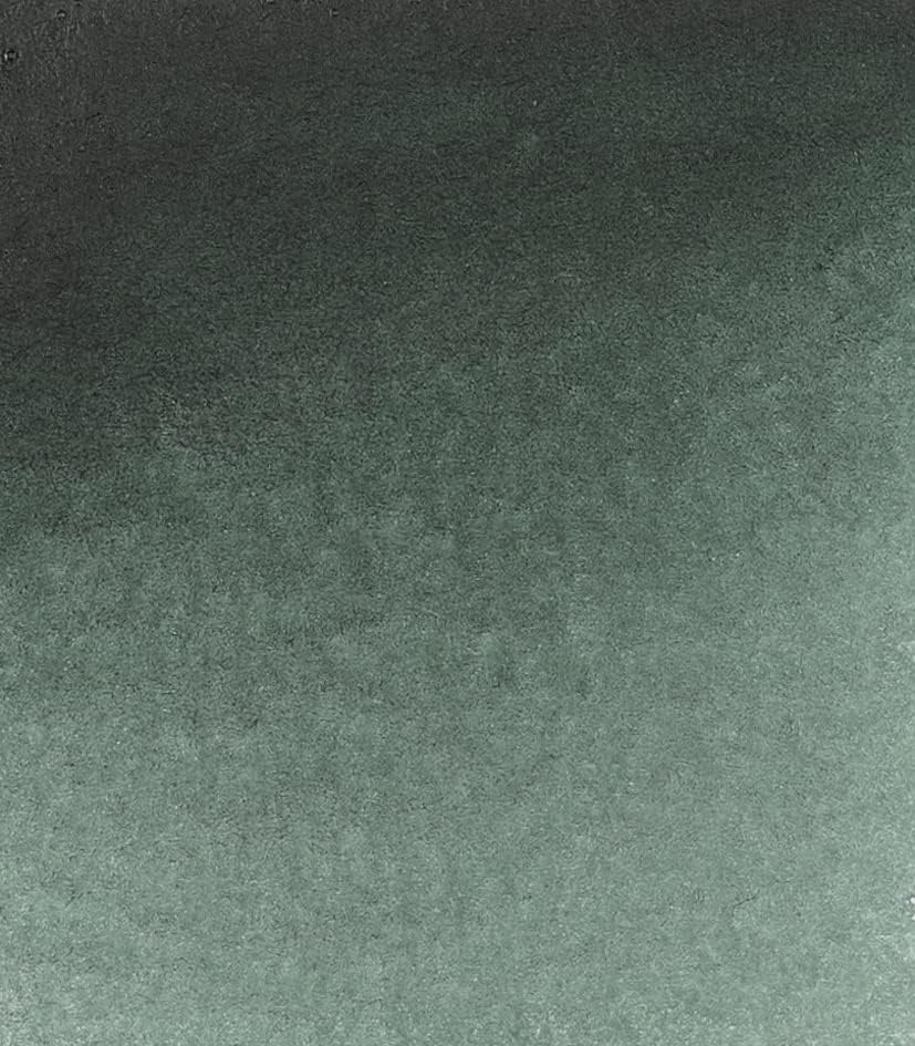 Schmincke – HORADAM® AQUARELL – Finest Artists’ Watercolors, 356 Rose Madder, 14 356 044, 1/2 pan(784 Perylene Green)
