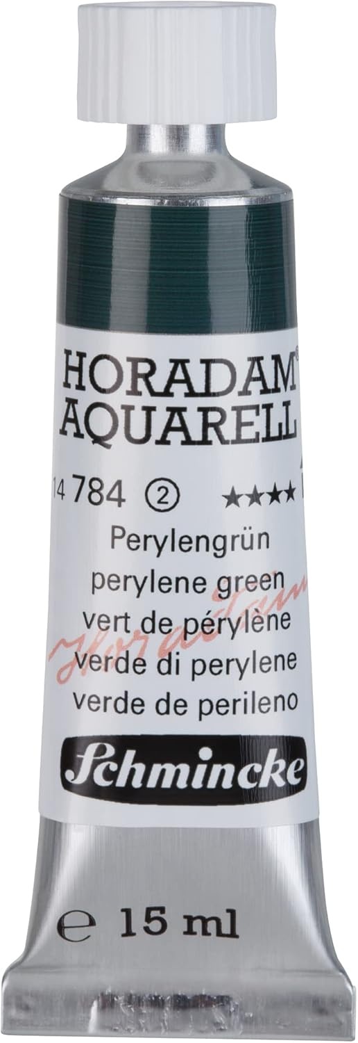 Schmincke – HORADAM® AQUARELL – finest artists’ watercolours, vanadium yellow – 15 ml(784 perylene green)