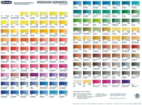 Schmincke – HORADAM® AQUARELL – Finest Artists’ Watercolors, 356 Rose Madder, 14 356 044, 1/2 pan(Walnut Brown)