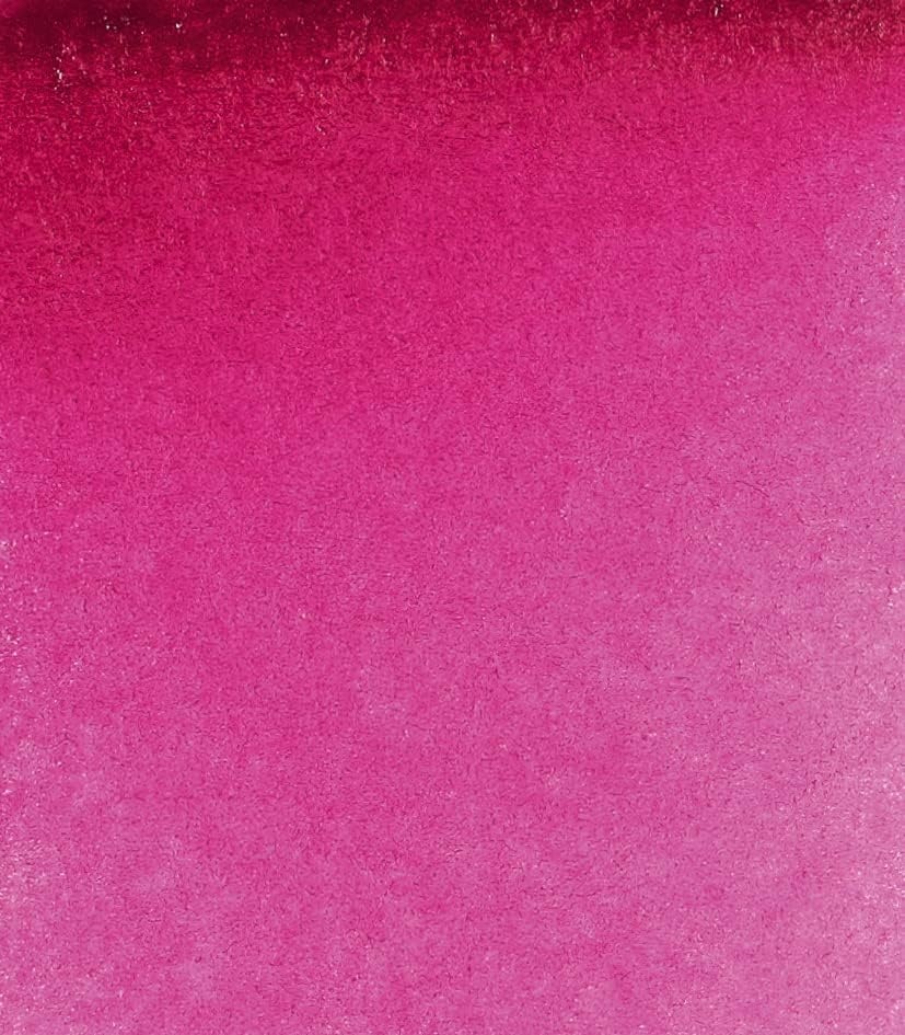 Schmincke – HORADAM® AQUARELL – Finest Artists’ Watercolors, 356 Rose Madder, 14 356 044, 1/2 pan(369 Quinacridone Magenta)