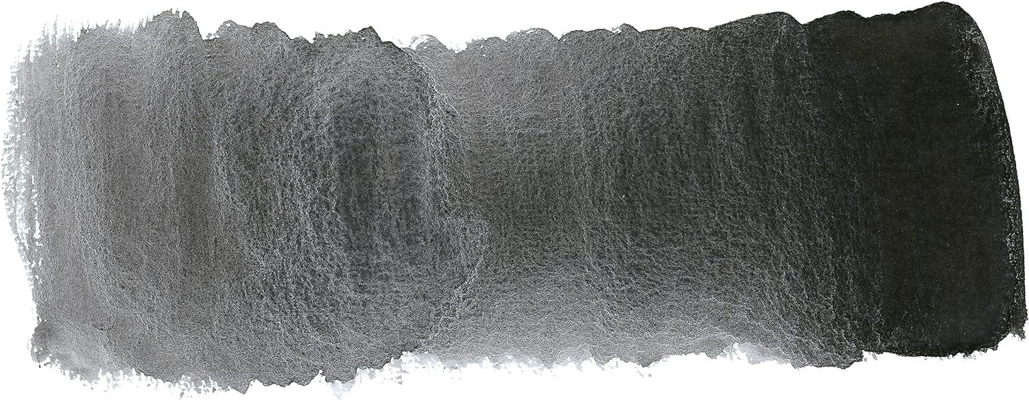 Schmincke – Liquid Charcoal, Cherry Pit Black, 35 ml, 18 756 009, for charcoal painting, charcoal drawing and underpainting, vegan(Grape seed black)