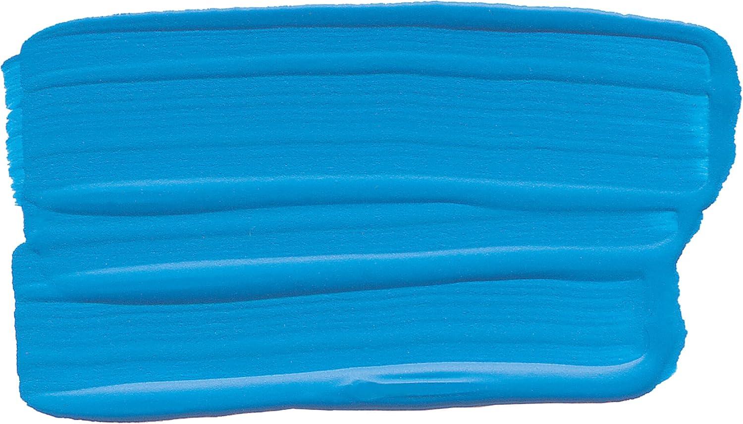 Schmincke – College® Acrylic, Azure blue light in 75 ml tube, 33440013, acrylic paint with artist pigments in high concentration, opaque and glazing, lightfast, silk matt