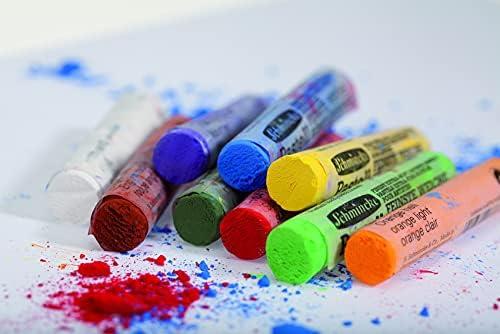Schmincke – Pastel, premium set with 200 colors, 77 200 097, wooden box with 200 pastel pencils, handmade pastels, brilliant, velvet matt, highest lightfast colors(200 Count (Pack of 1))